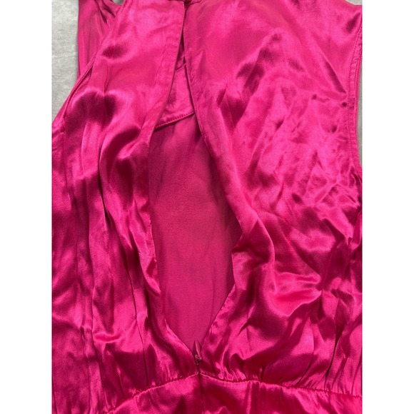 NWT Anthropologie Pink Dressy Jumpsuit‎ Women's Sz S Wide Leg  Corey Lynn Calter - Picture 13 of 16